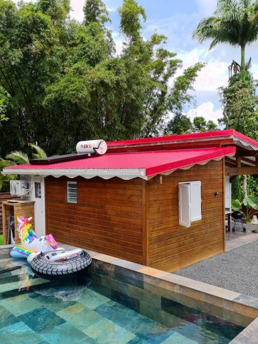 Maison De Campagne Avec Piscine Et Spa Lamentin Extérieur photo